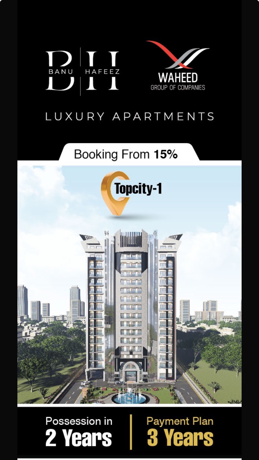 Top City-1 Islamabad apartments